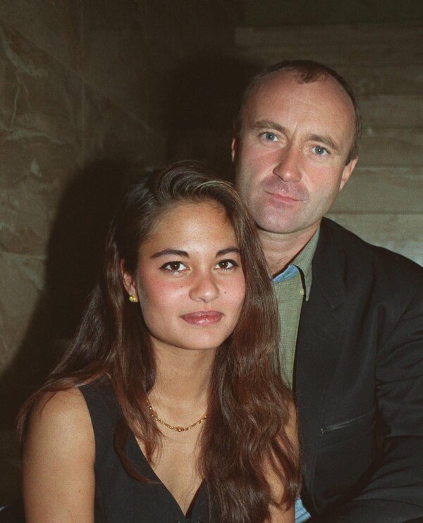 PHIL COLLINS AND ORIANNE CEVEY - 1994