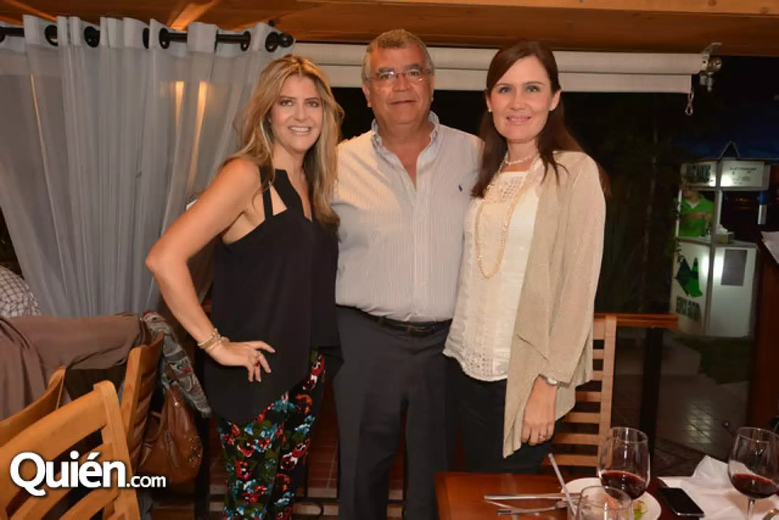 Lety Sahagún, Óscar Lamadrid y Rosy de Lamadrid