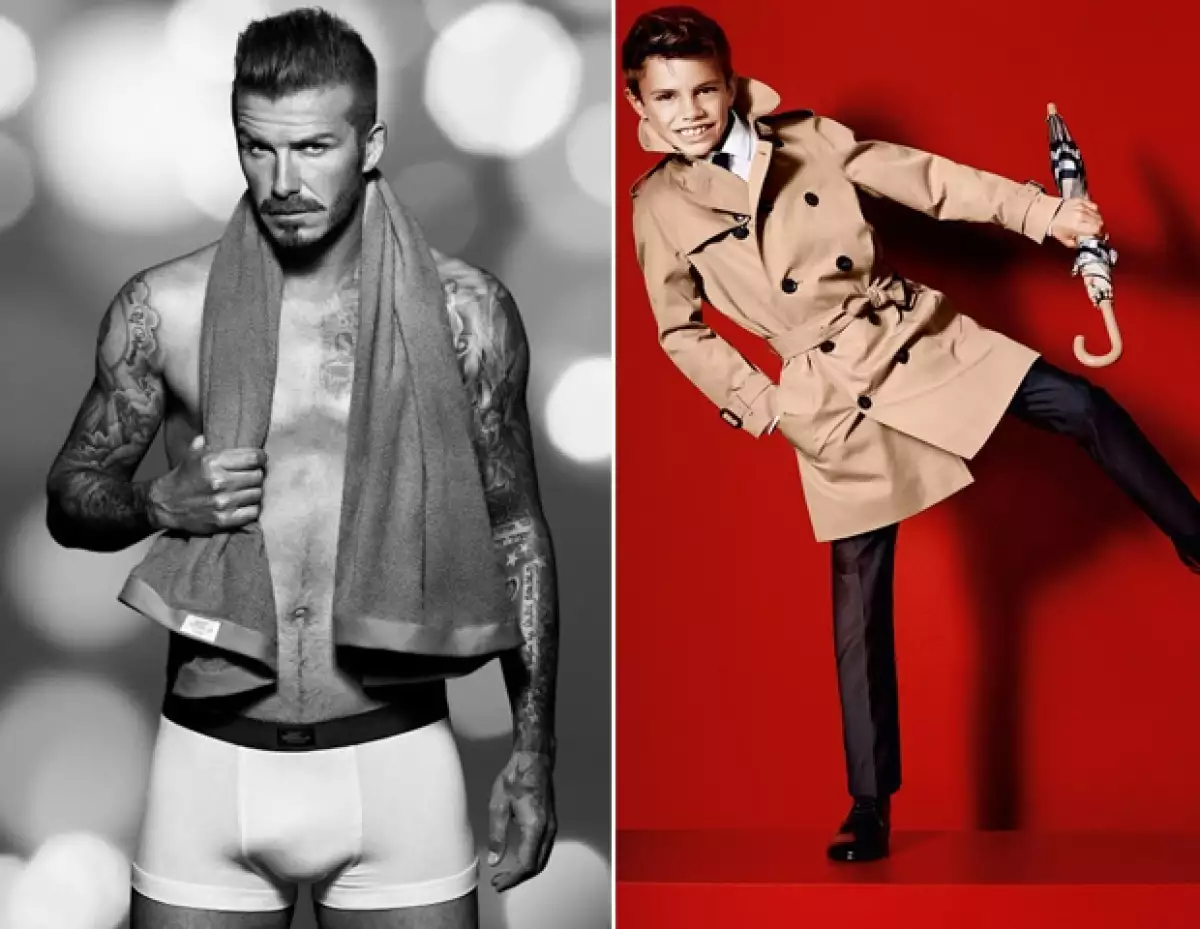 David para Armani y Romeo para Burberry.