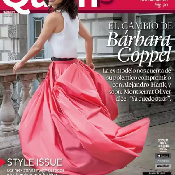 Bárbara Coppel es la portada de la revista Quién®.