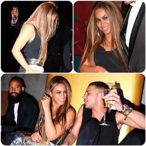 Beyoncé fue una de las celebs más divertidas y demandadas de la noche.