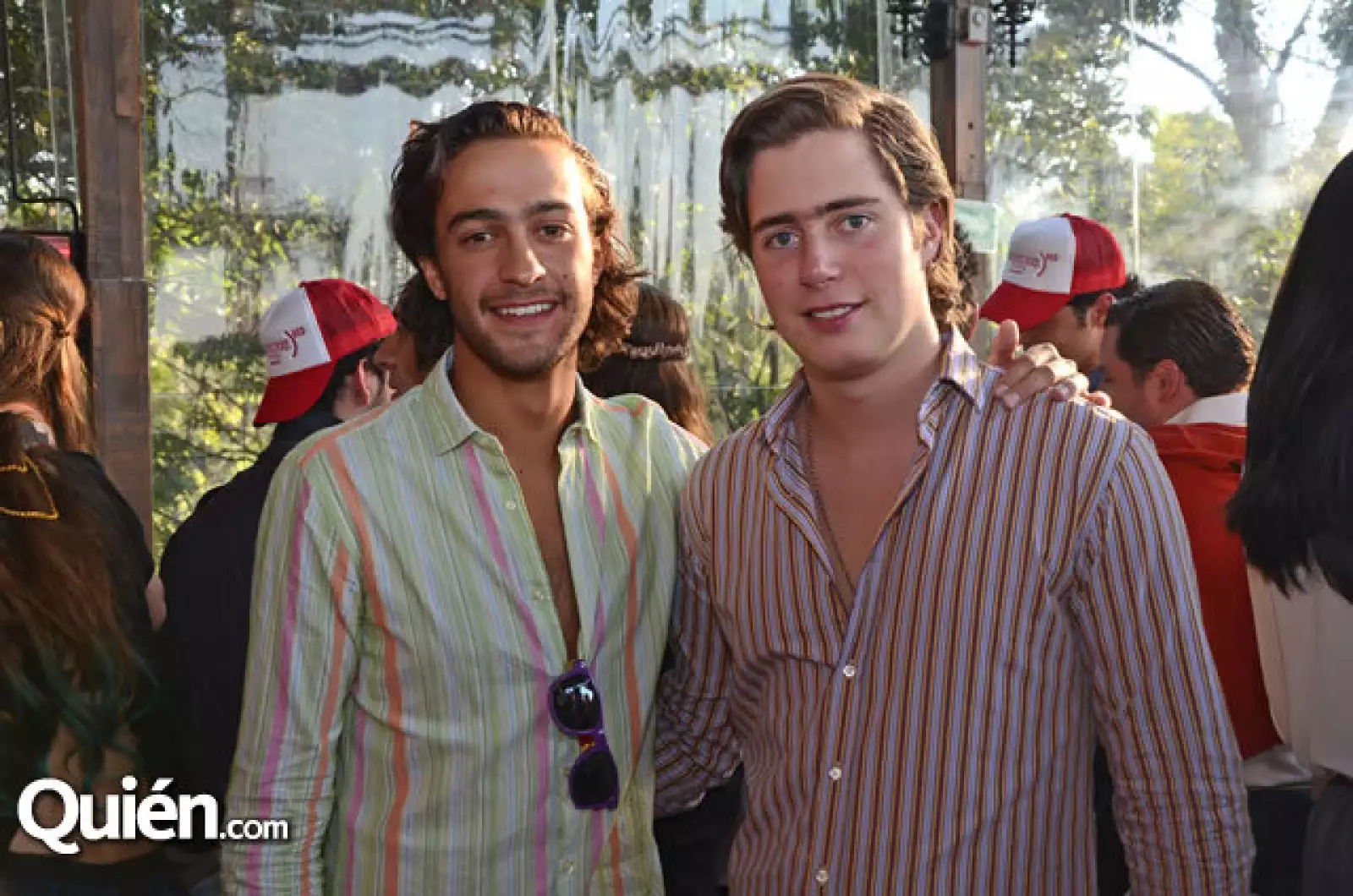 Daniel Salim y Luis Prado