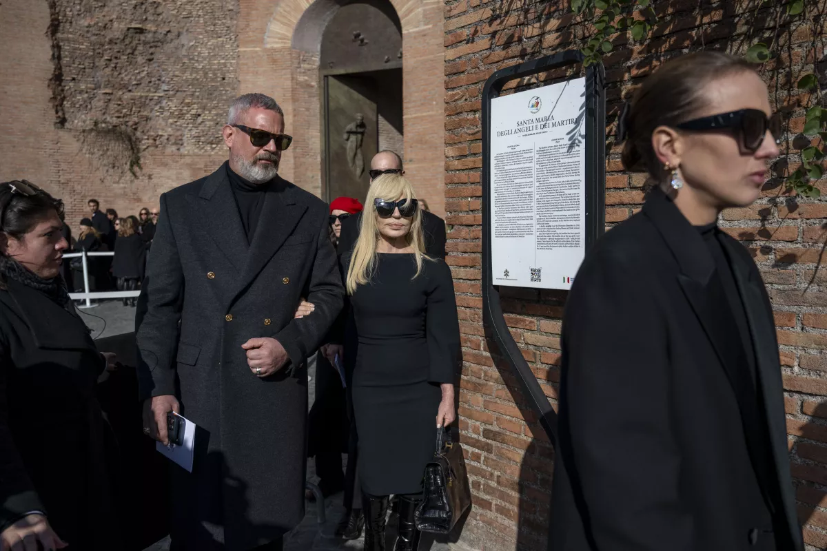 The Funeral Of Valentino Garavani