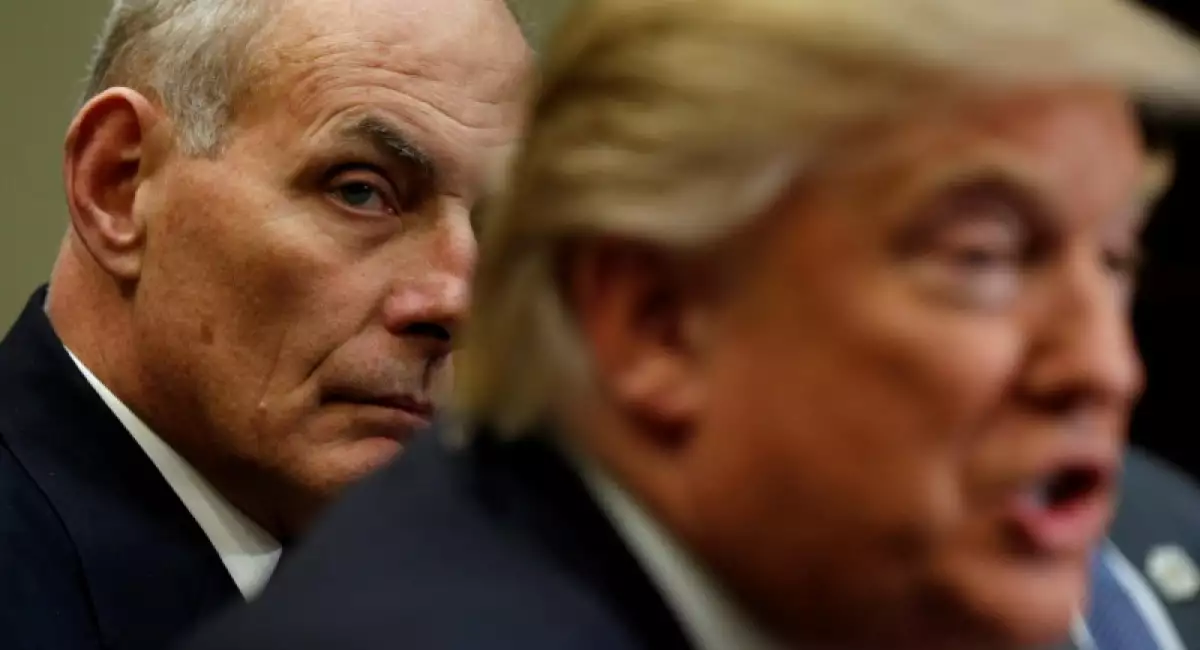 Kelly la relación con Trump