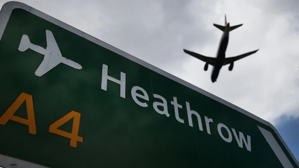 Londres aeropuerto vuelos Heathrow