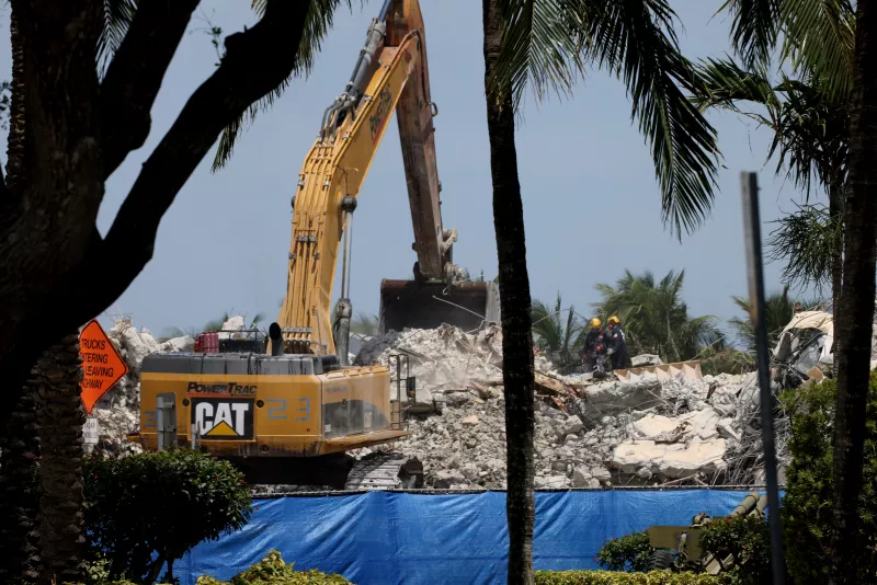 Edificio surfside colapsado