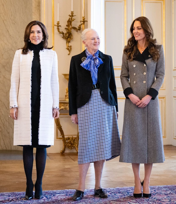Catherine Duchess of Cambridge visit to Christian IX's Palace, Copenhagen, Denmark - 23 Feb 2022