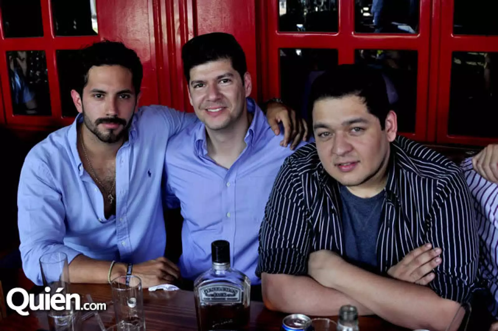 Carlos Soto, Marco Peña y Arturo Espinosa