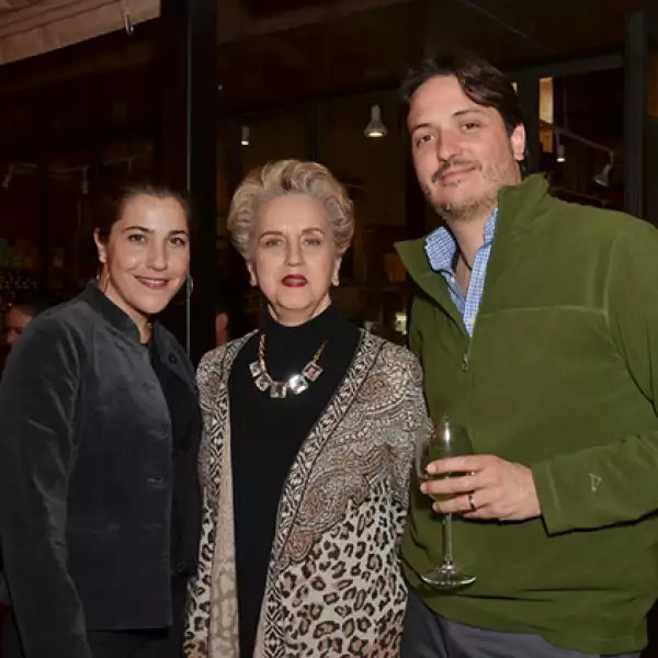 Ana Francisca Moreno,Leonor Botello y Alejandro Muñoz.