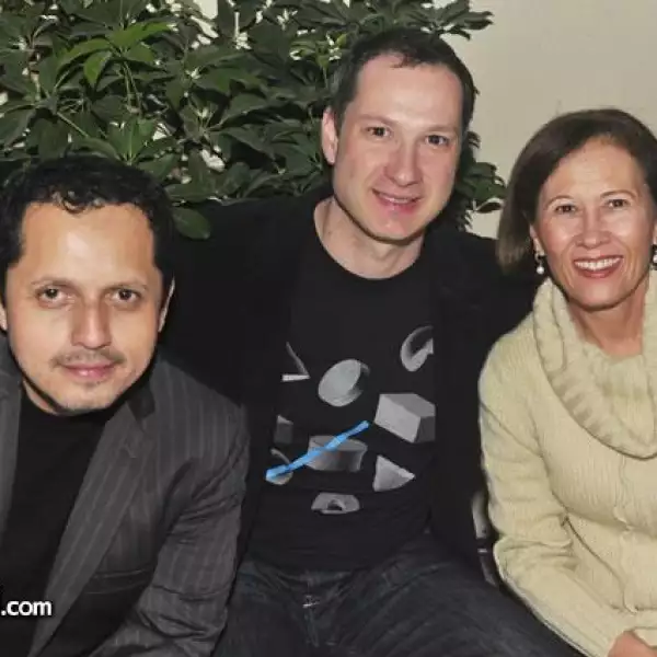 Antonio Pichardo,César Aristóteles y Titina Cantú