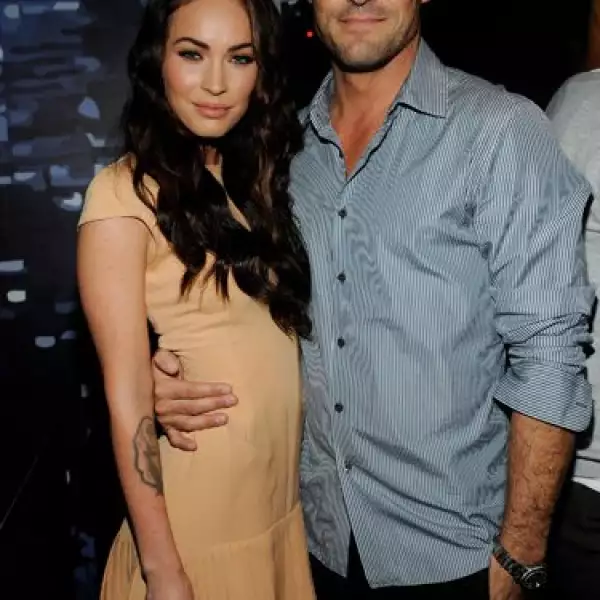 Megan Fox y su esposo, el actor Brian Austin Green.