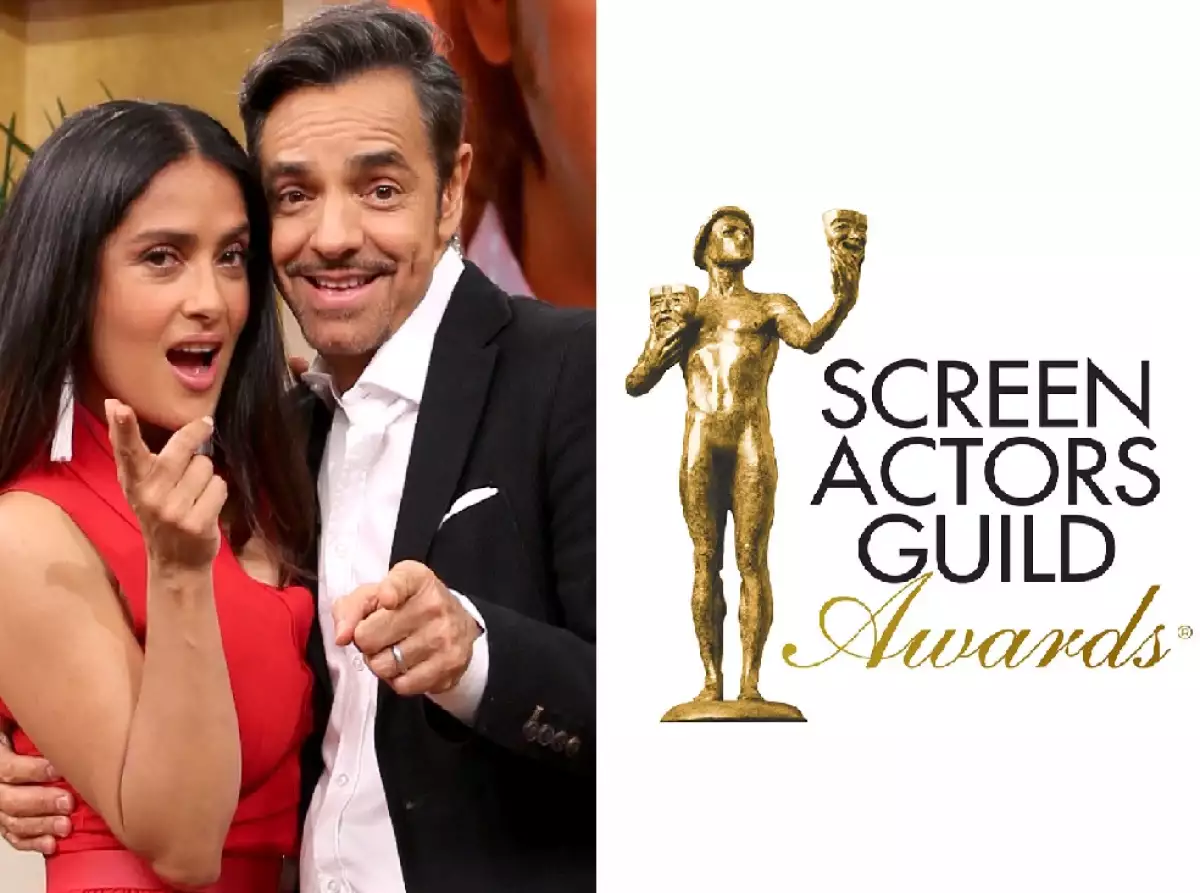 Salma Hayek y Eugenio Derbez