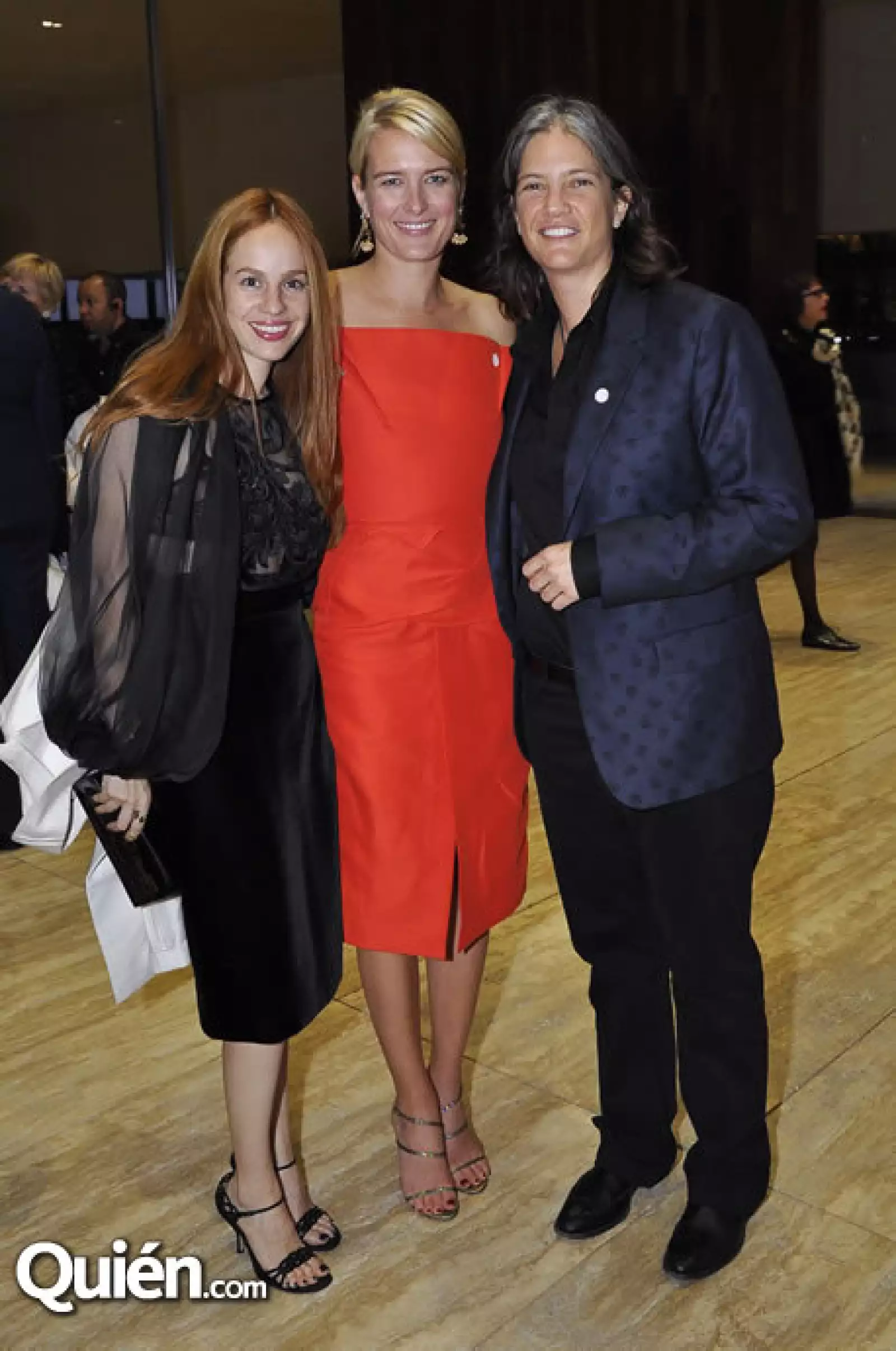 Anita Patriekson,Daniela Villegas y Michelle Fastlicht