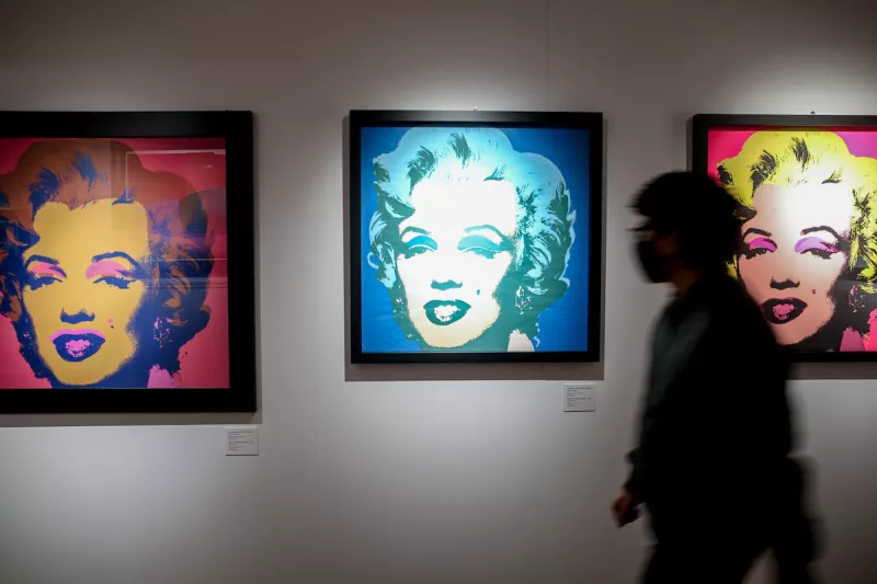 The Palace Of Santa Barbara Hosts The Exhibition 'andy Warhol Super Pop'.