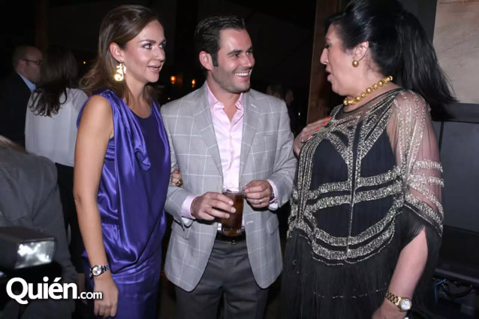 Gina y Juan Carlos Castro y Elsa Baron Gaxiola