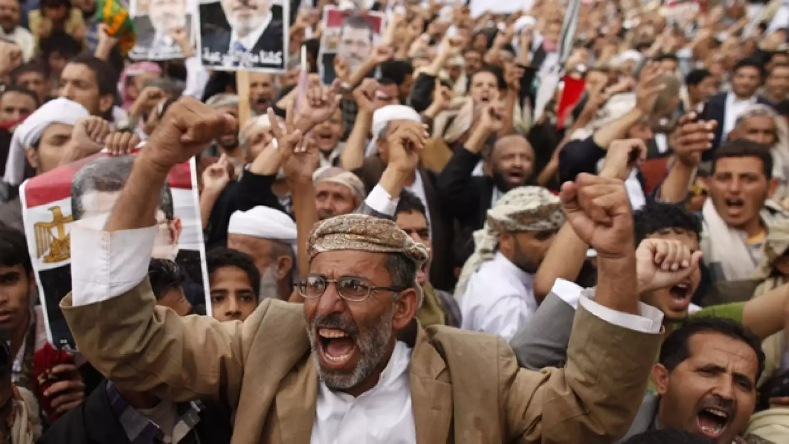 seguidores del presidente mohamed mursi