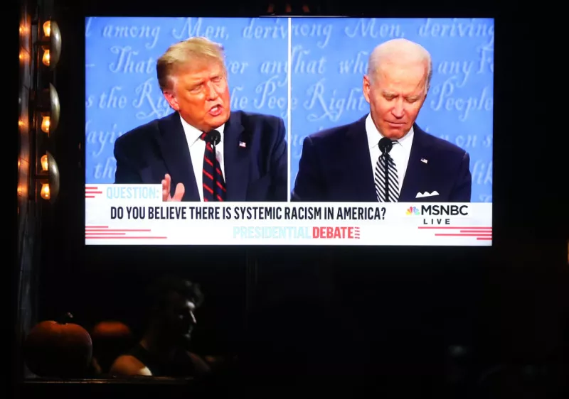 Americans Across The Nation Watch First Presidential Debate