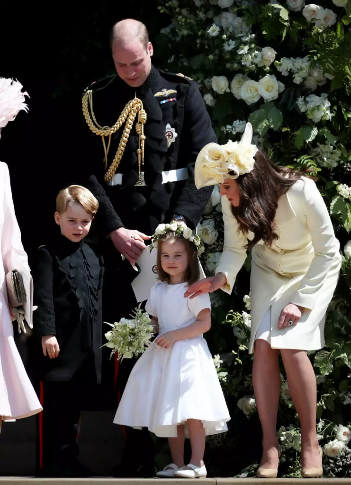 Príncipe William, Kate Middleton, príncipe George y princesa Charlotte
