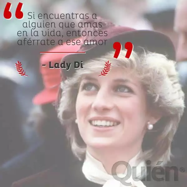 Si encuentras a alguien que amas en la vida, entonces aférrate a ese amor. - Lady Di