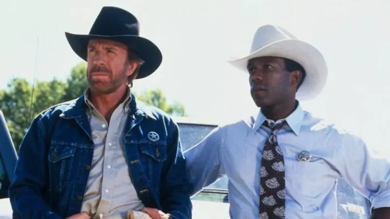 Chuck Norris y Clarence Gilyard Jr.