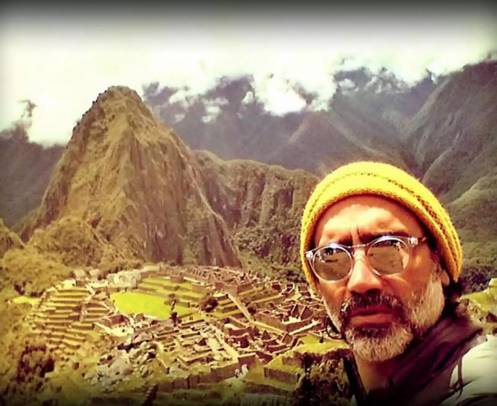 Por supuesto que el cantante no podía perderse Machu Picchu.