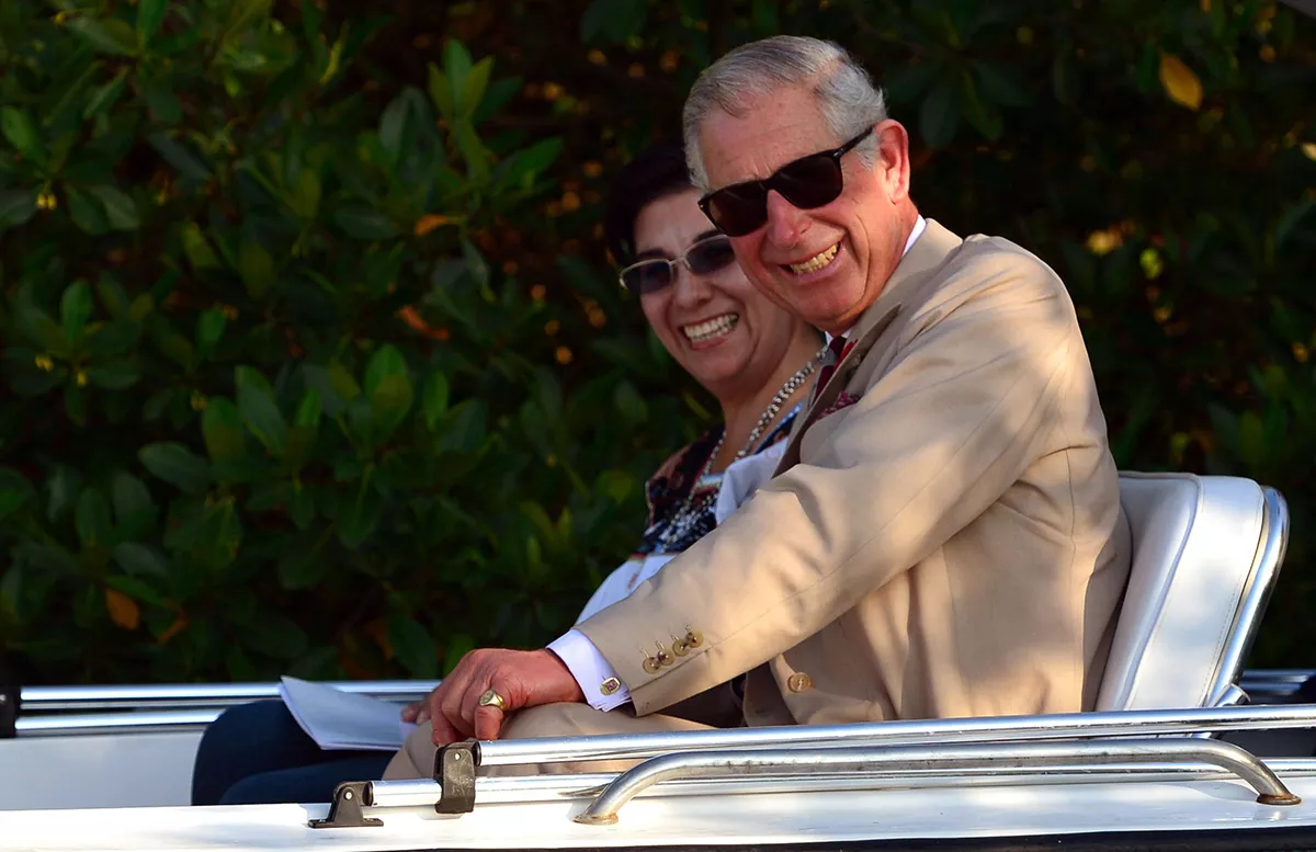 Carlos y Camila visitaron México en noviembre de 2014