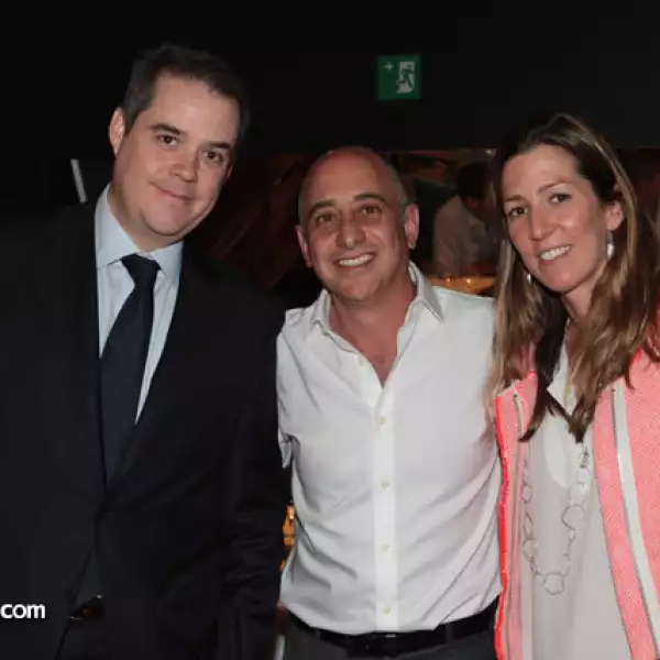 Juan Domingo Beckmann,Ezequiel Farca,Laura Laviada