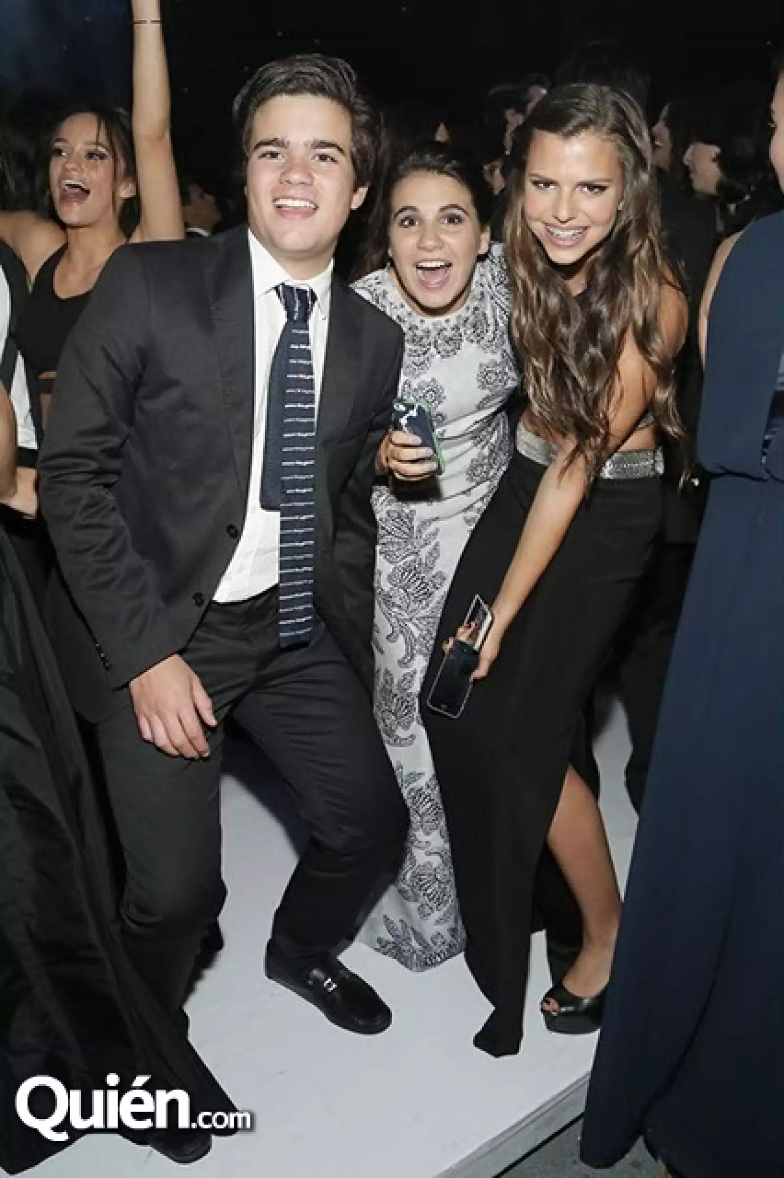 Rodrigo García,Lucia Galindo y Camila Pérez