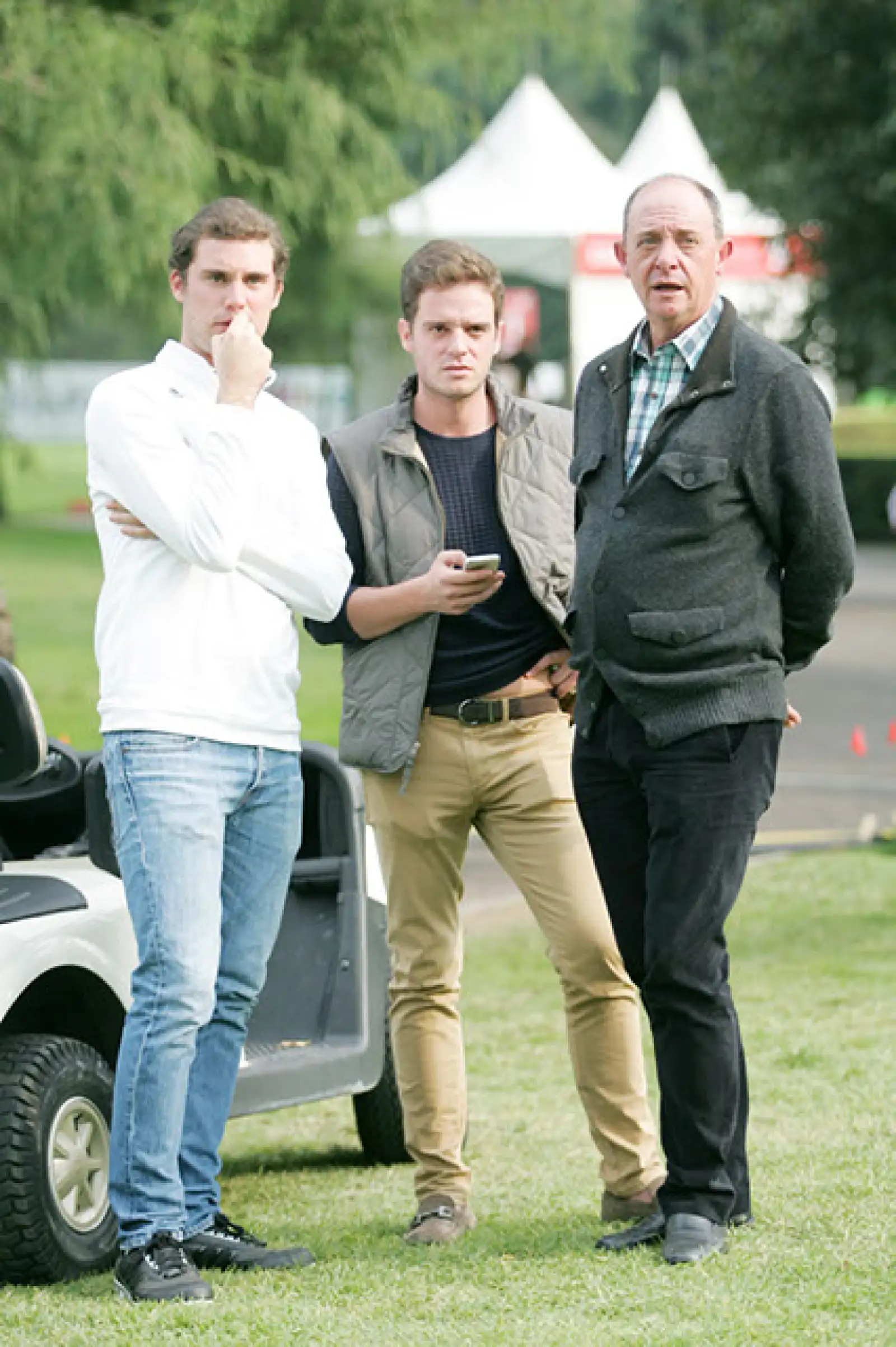 Bruno Azcue,José Antonio Rueda y Antonio Rueda