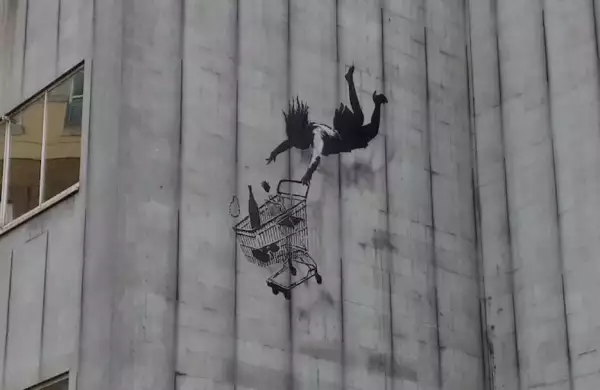 Falling Shopper