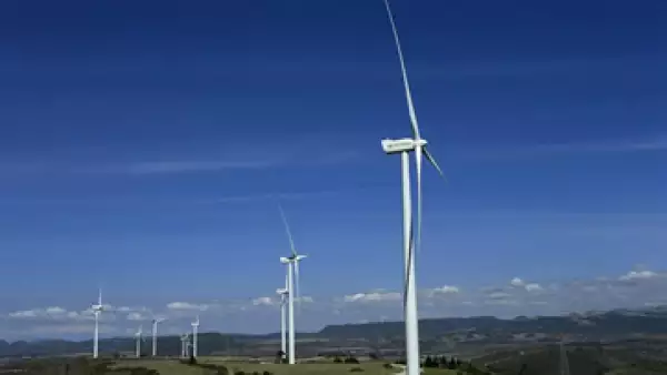 La instalación se convirtió en el quinto parte eólico de Iberdrola en México. (Foto: EFE)