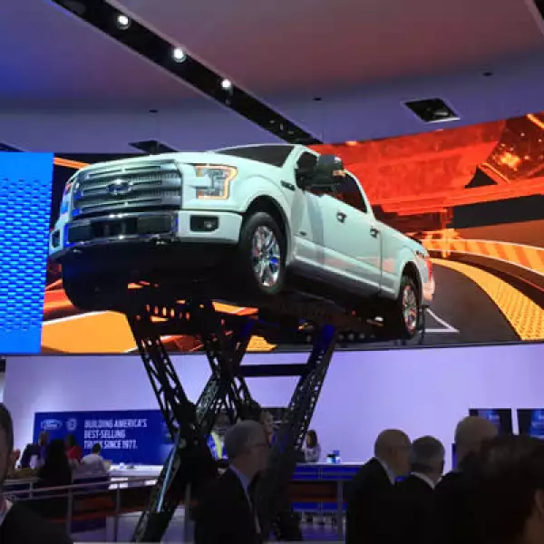 La automotriz presentó su nueva Pick Up durante el evento. 