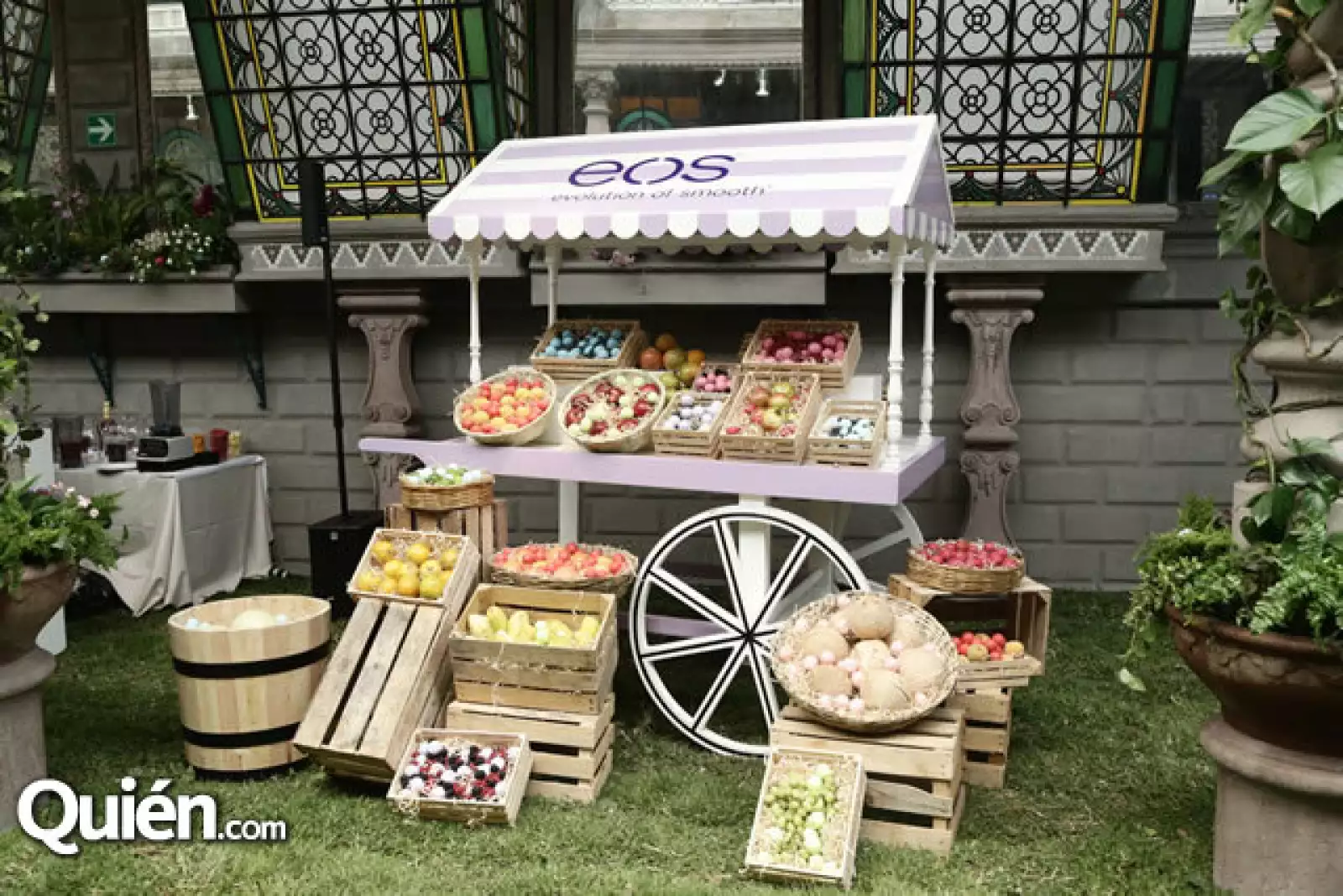 Así se veía la presentación de los productos de EOS