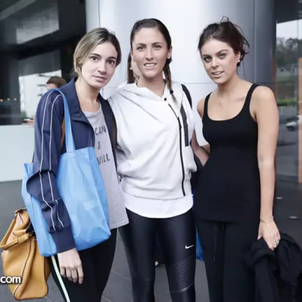 Andrea Wade, Fernanda Rendón y Yael Sandler