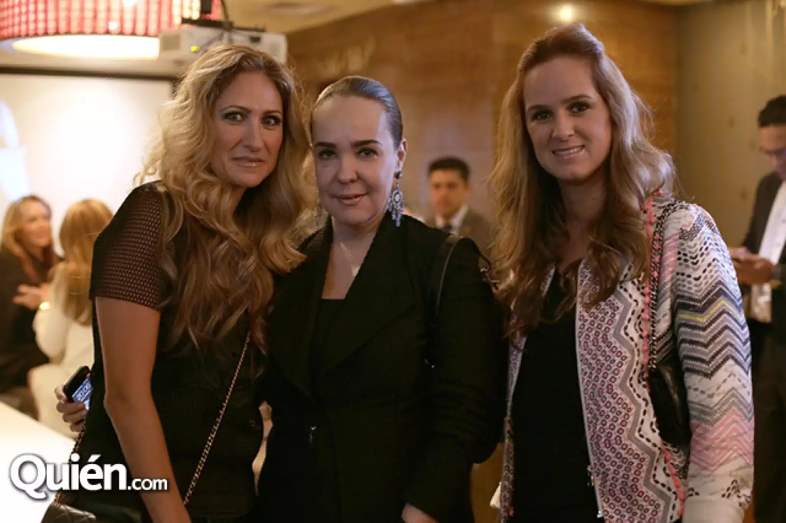 Pixie Devlyn, Margarita Pérez Cuellar y Vanessa Pliego