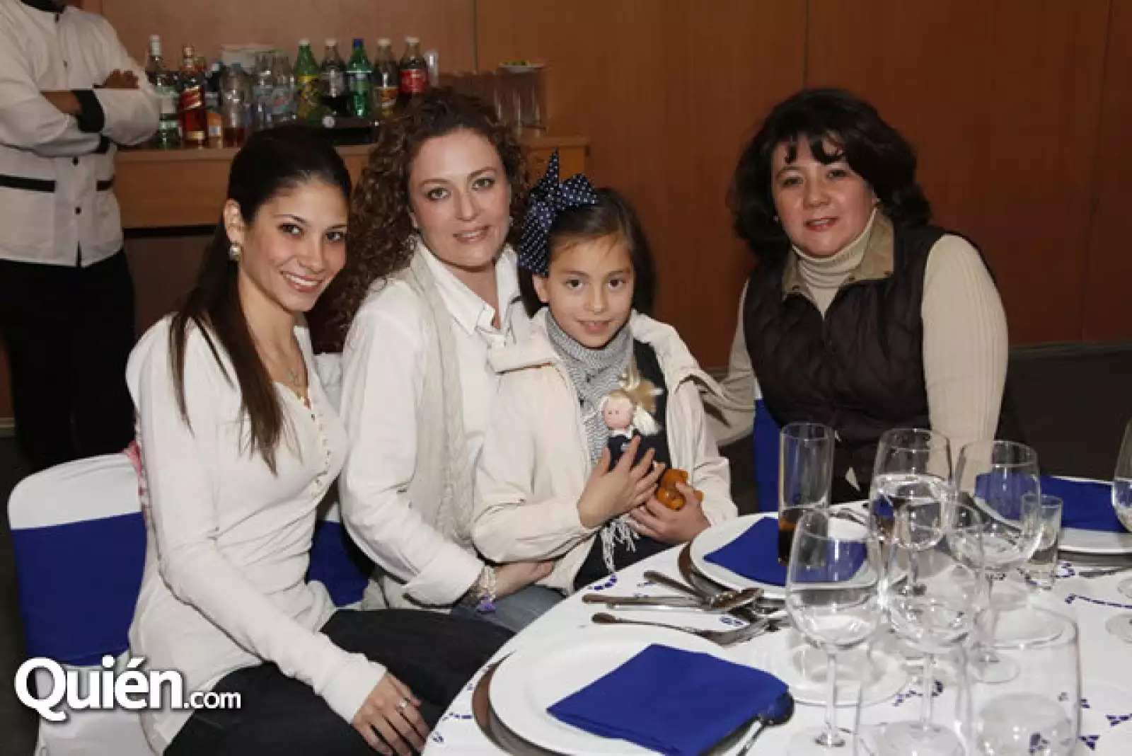 Lorena Godall,Melissa de la Vega,Emilia Ramírez y Socorro Ocaranza