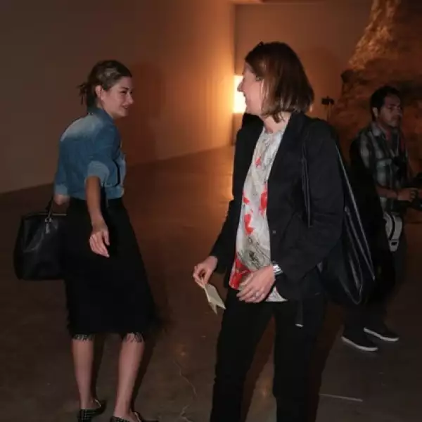 Gloria Saldarriaga y Rebeca Blanchar