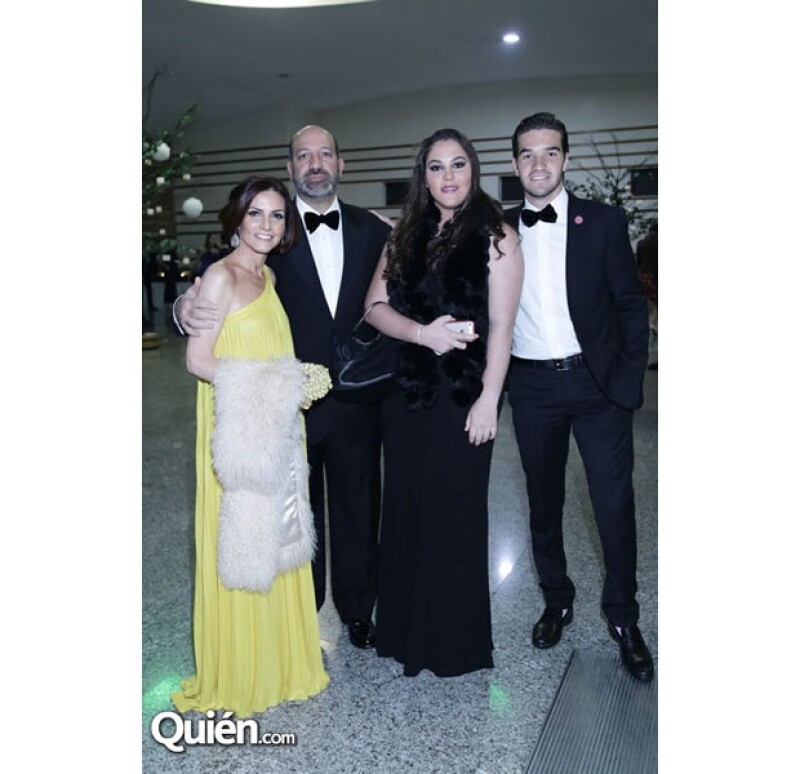 María de Jesús, Patrick, Ana Isabel y Diego Slim.