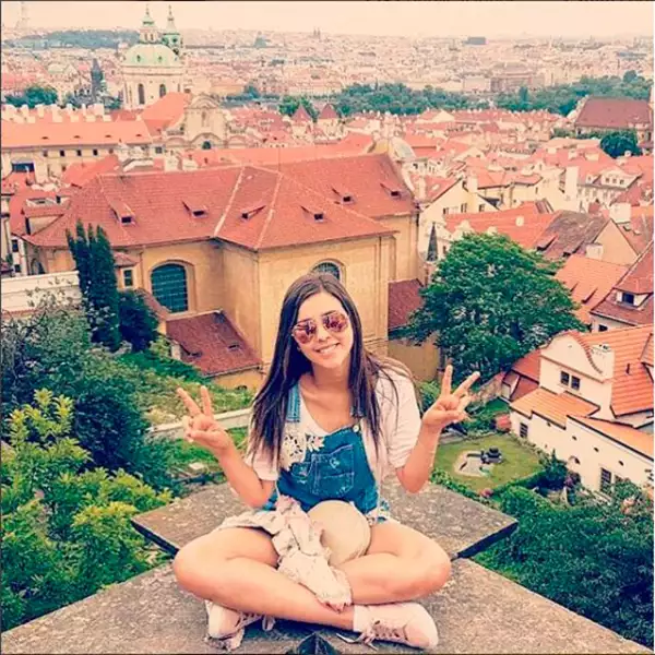 Ambos han aprovechado las redes sociales para compartir las imágenes de su viaje, que inició este lunes.