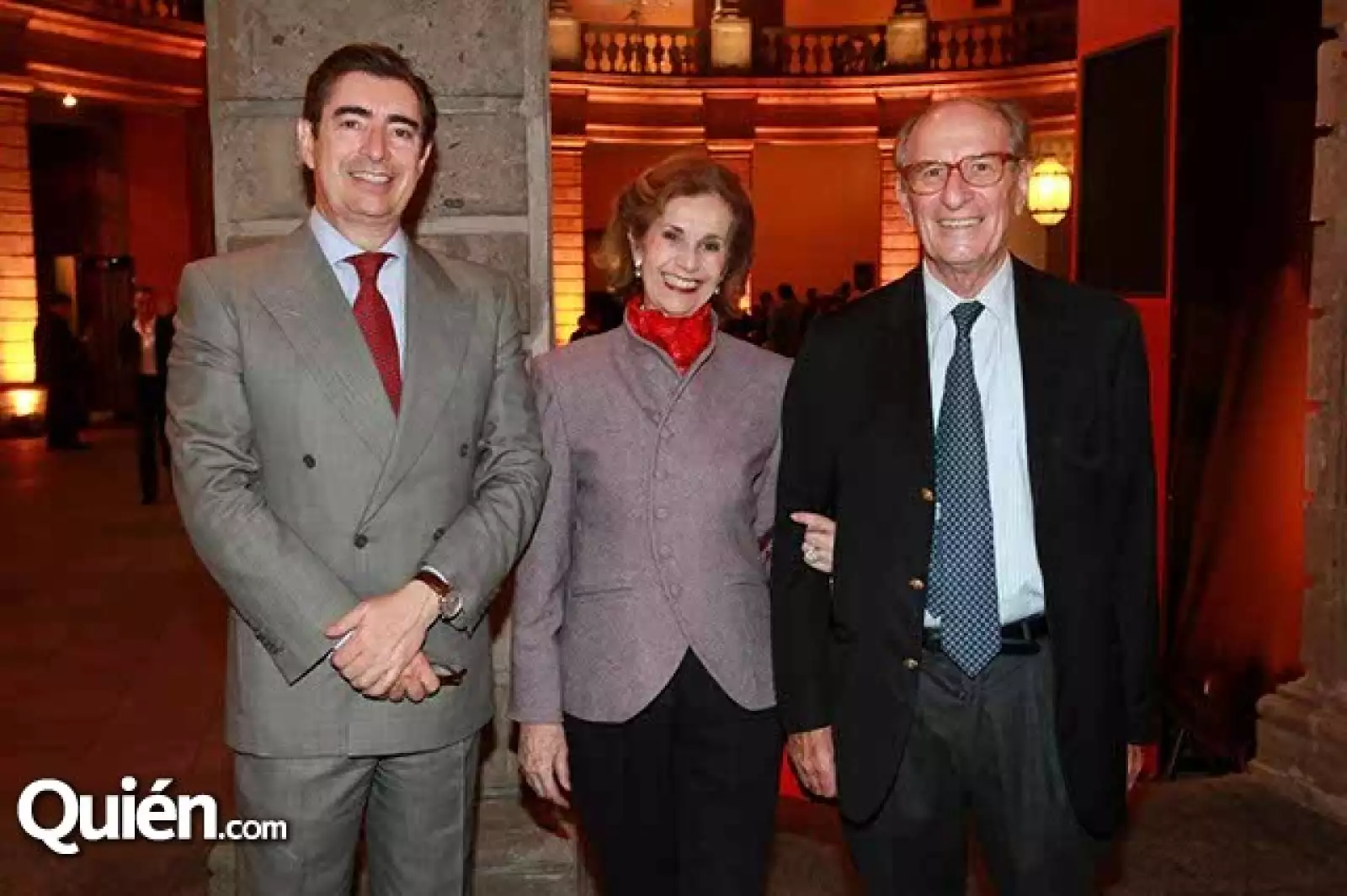 Fernando Tovar y de Teresa,Natalia y Marc Lebreton