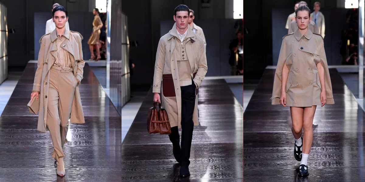 Burberry show, Runway, London Fashion Week, UK - 17 Sep 2018