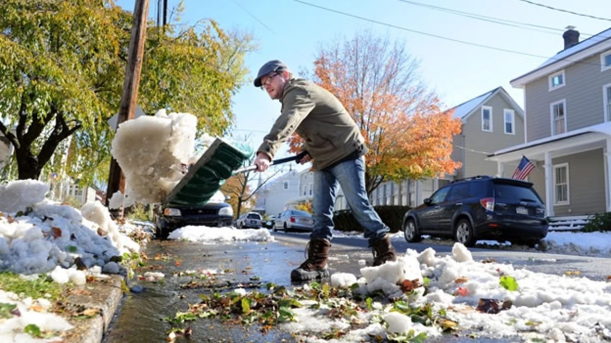 Electricidad Noreste Tormenta Nieve Estados Unidos