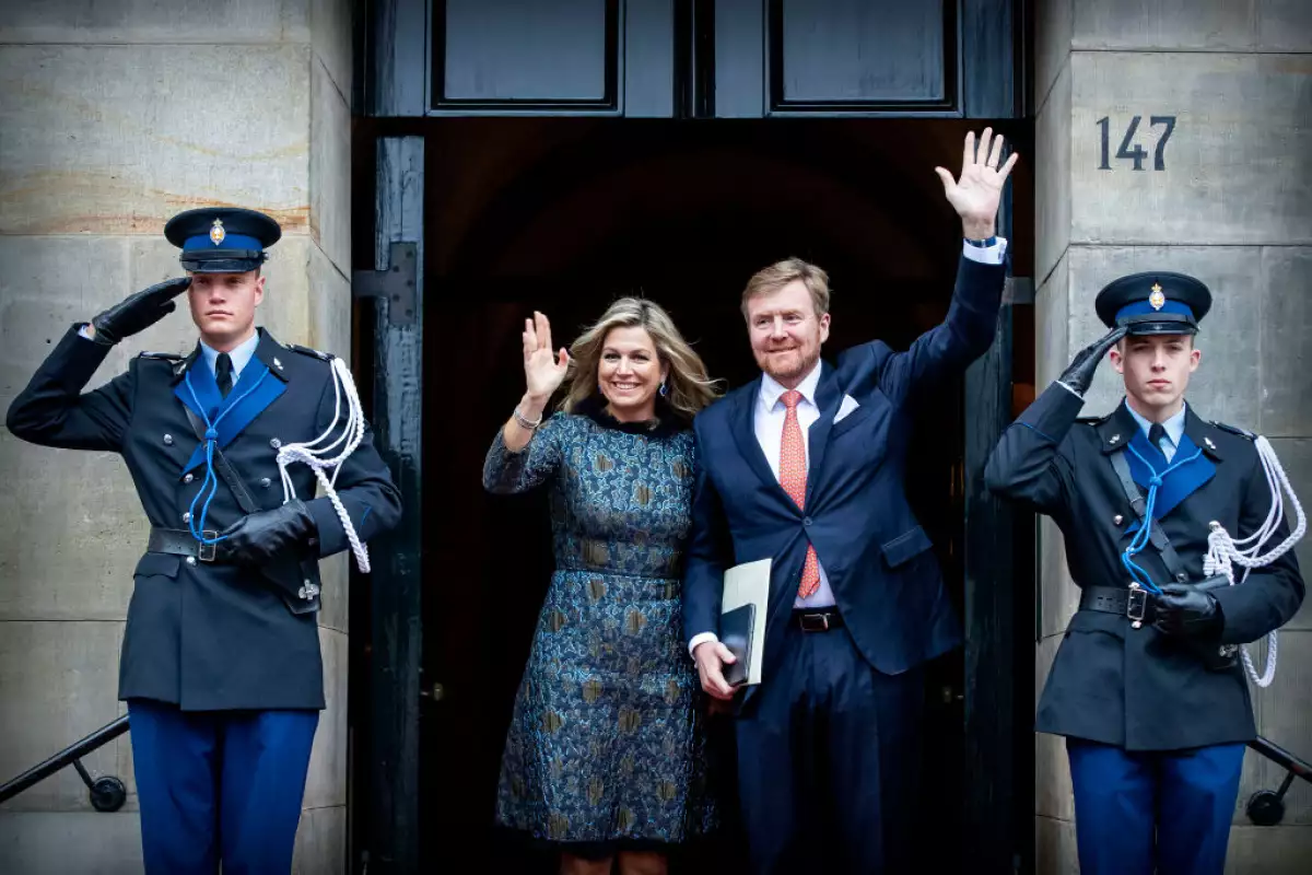 Máxima de Holanda y el rey Guillermo Alejandro