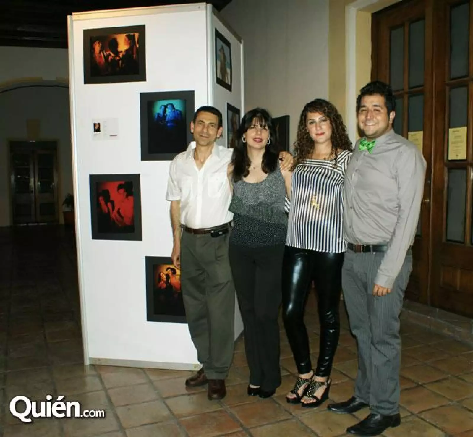Jesu%u0301s Andonie,Lilia de Andonie,Michelle Andonie y Ricardo Mansillas