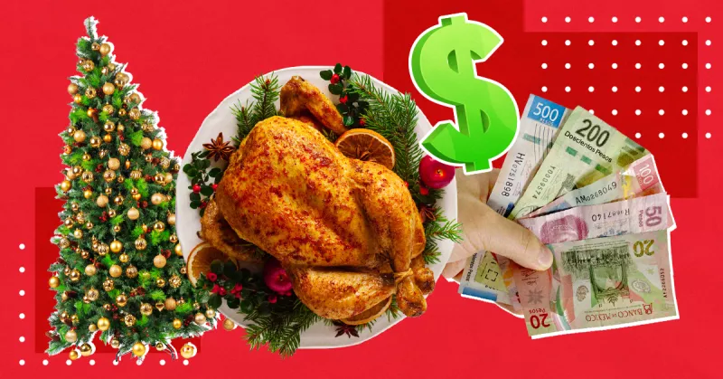 costo de la cena navideña 2022 México inflación