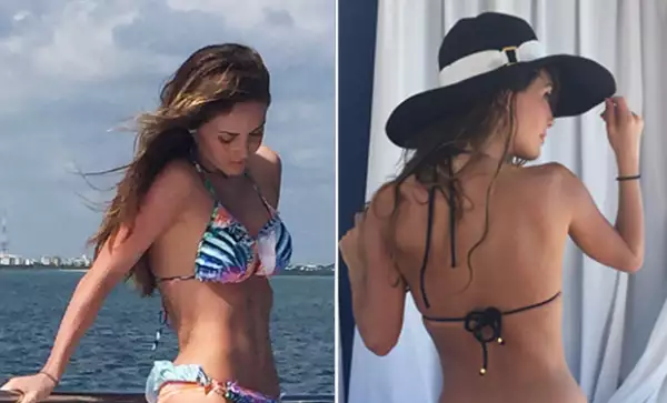 Así se ha dejado ver Anahí en sus recientes viajes a la playa. Hot!