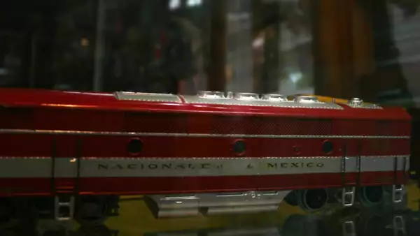 La Locomotora eléctrica fue hecha 100% en México por un pequeño fabricante.