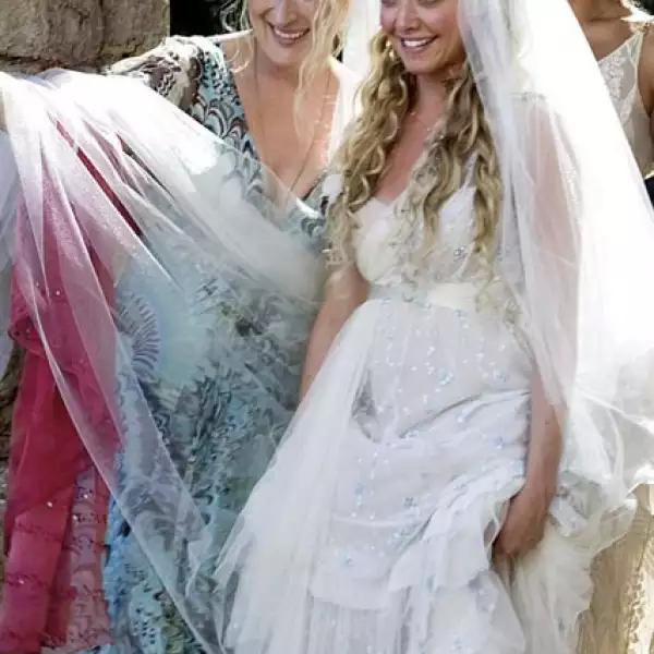 El diseño boho chic que utilizaron para la película Mamma Mía fue ideal para el escenario en las islas giregas.