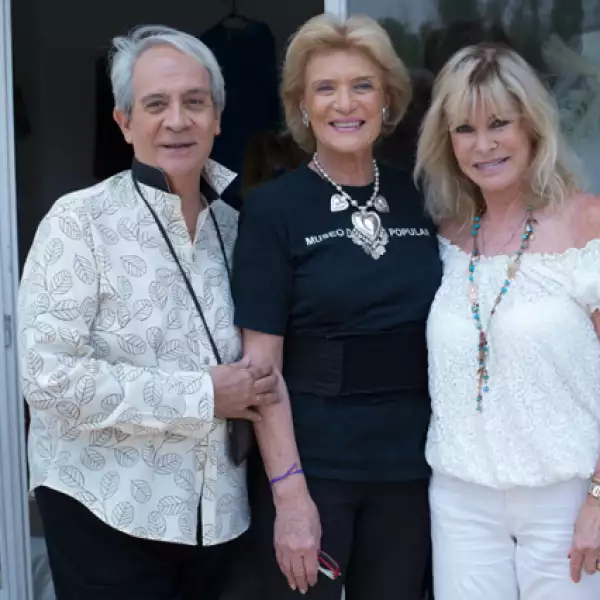 Esteban Matis, Viviana Corcuera y Stephanie Fastlicht