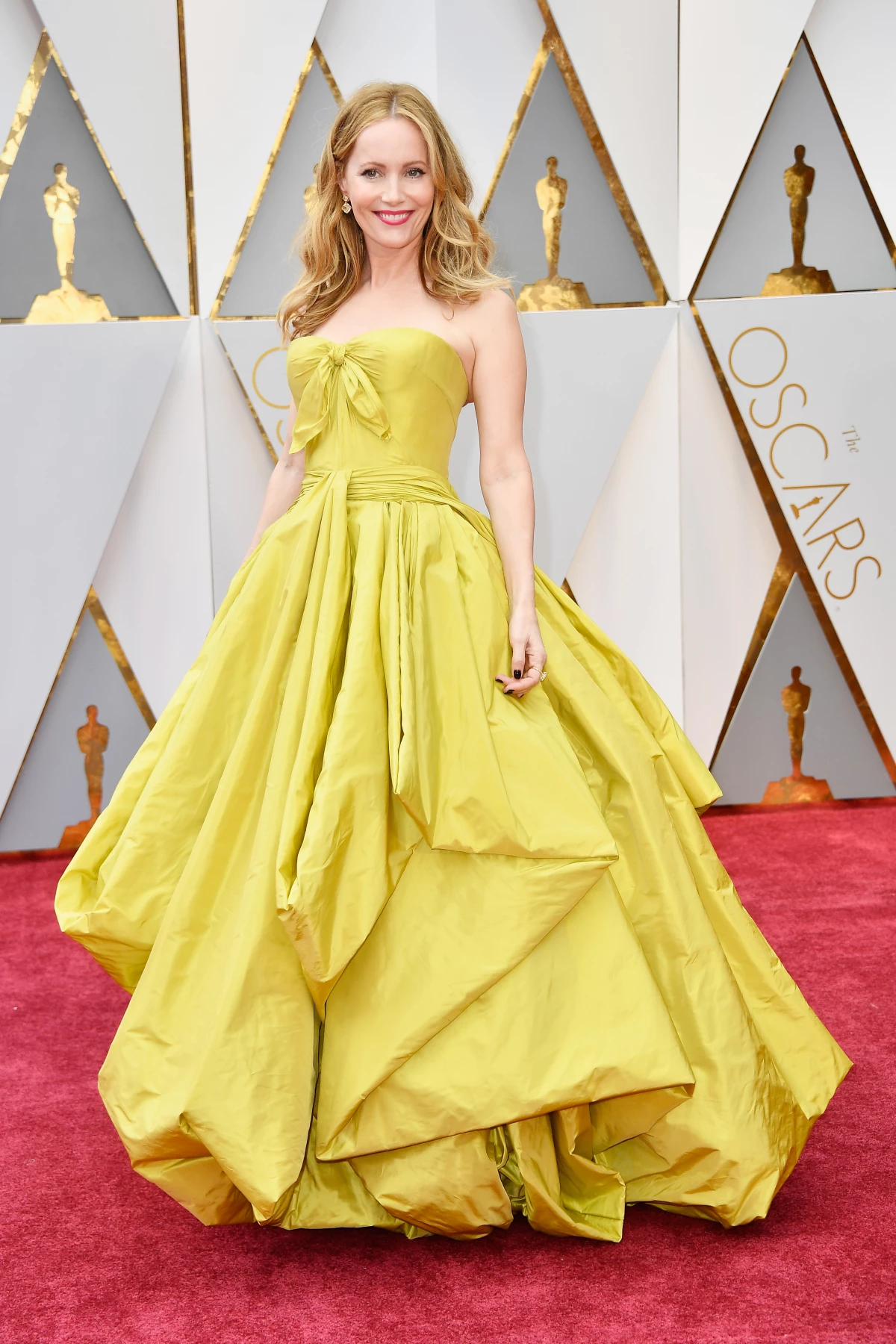 Leslie Mann en Zac Posen.